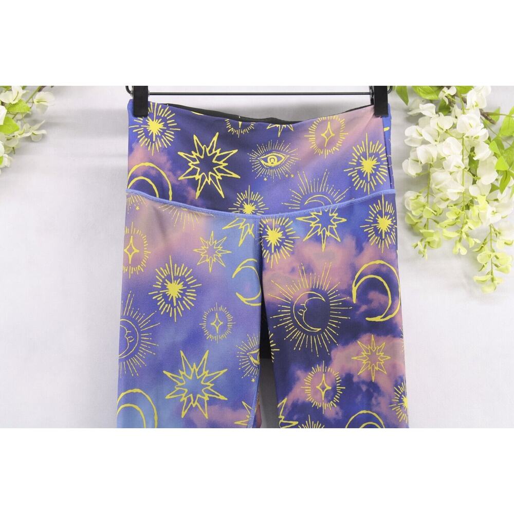 Victoria's Secret Sport Women's Celestial Moon Print Athletic Leggings Sz S - Picture 3 of 7